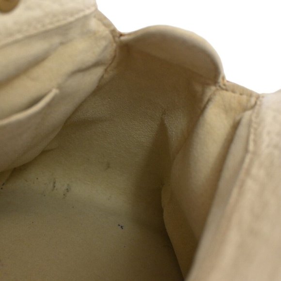 LOUIS VUITTON Trapeze PM Hand Bag Monogram Mini Lin Canvas Camel M40059 38YD108 - Picture 3 of 15